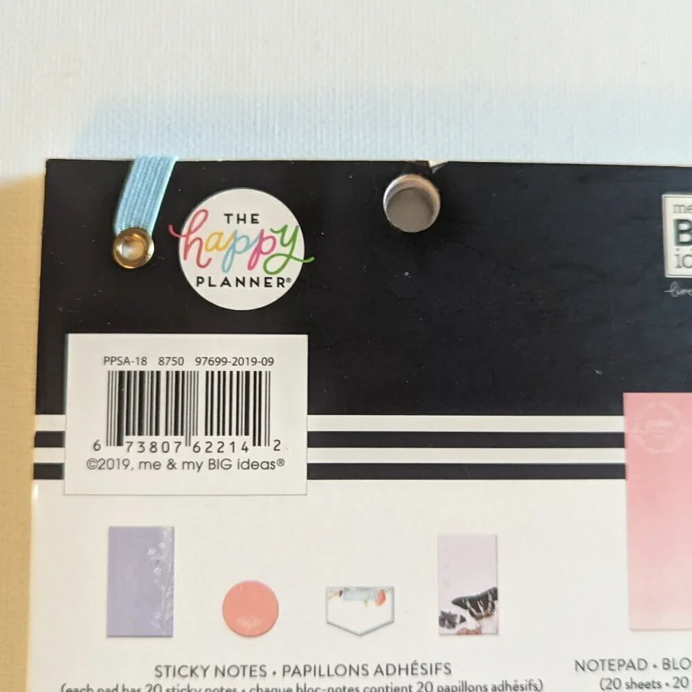 NWT 'Marvelous R Thy Works' 483p Happy Planner Accessory Pack Stickers Christian